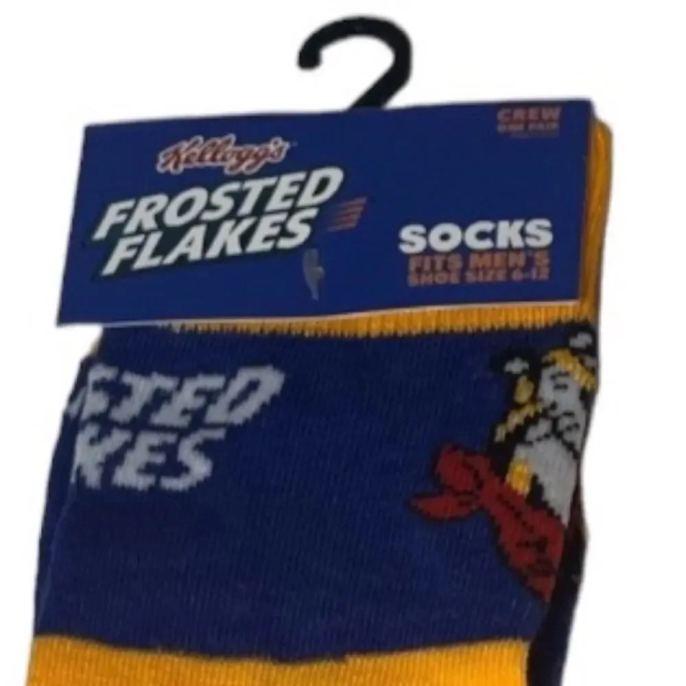 Kellogg's Mens Frosted Flakes Tony The Tiger Novelty Socks